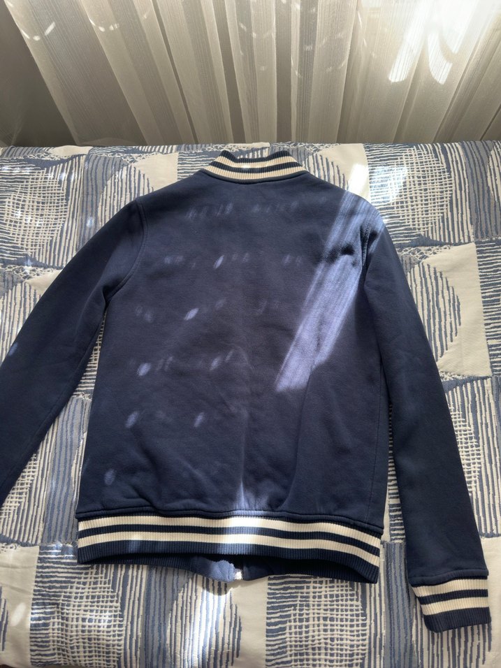 Erkek Fermuarlı College Ceket - Görsel 3