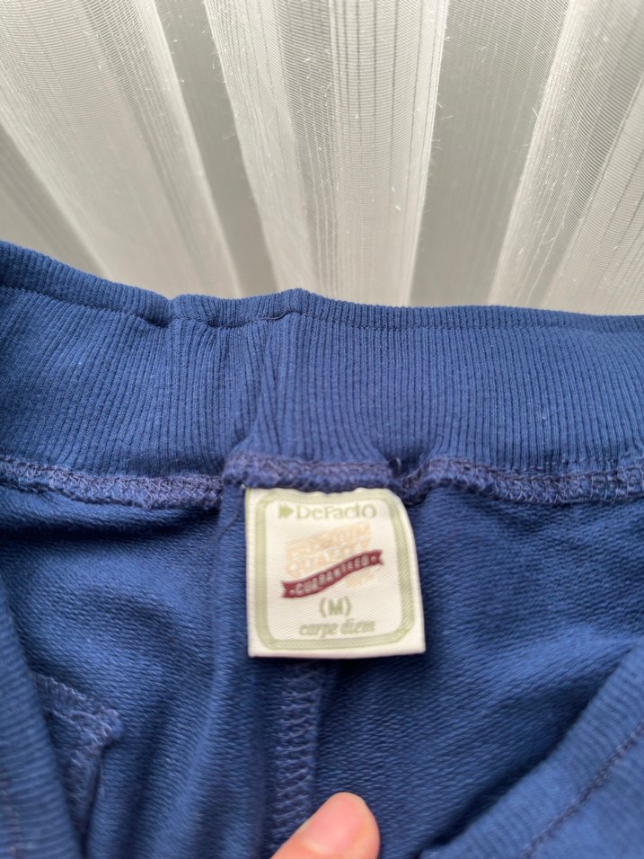 Mavi Eşofman Altı, Fermuarlı, - Görsel 3