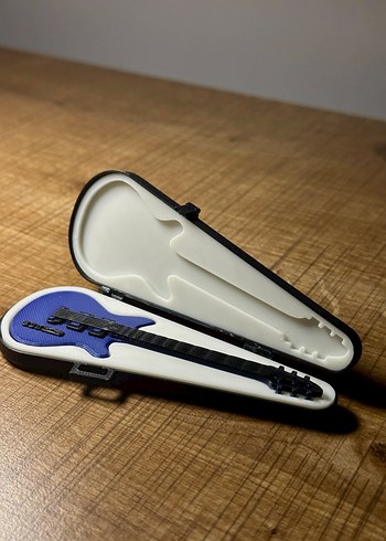 MİNİ ELEKTRO GİTAR FİGÜRÜ (KILIFLI) - Görsel 2