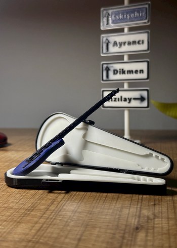 MİNİ ELEKTRO GİTAR FİGÜRÜ (KILIFLI) - Görsel 4