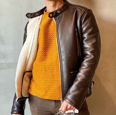 ZARA DERİ CEKET
