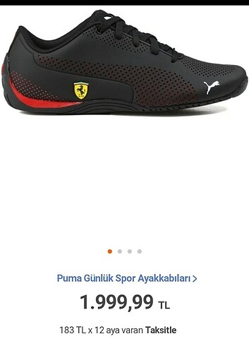 Puma Orijinal Puma Ferrari sıfır UNiSEX