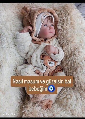 Tasarımcı Gerçekci bal bebeklerim