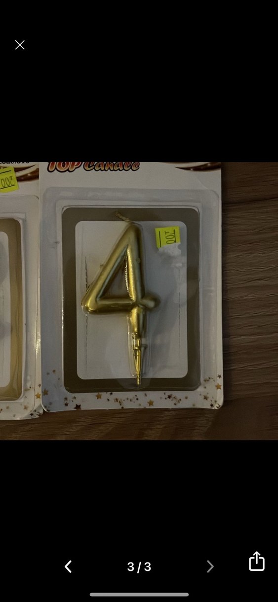 Harfli mum - Görsel 3