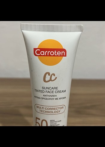 Carroten CC Tonlu Yüz Kremi SPF 50 - Görsel 2