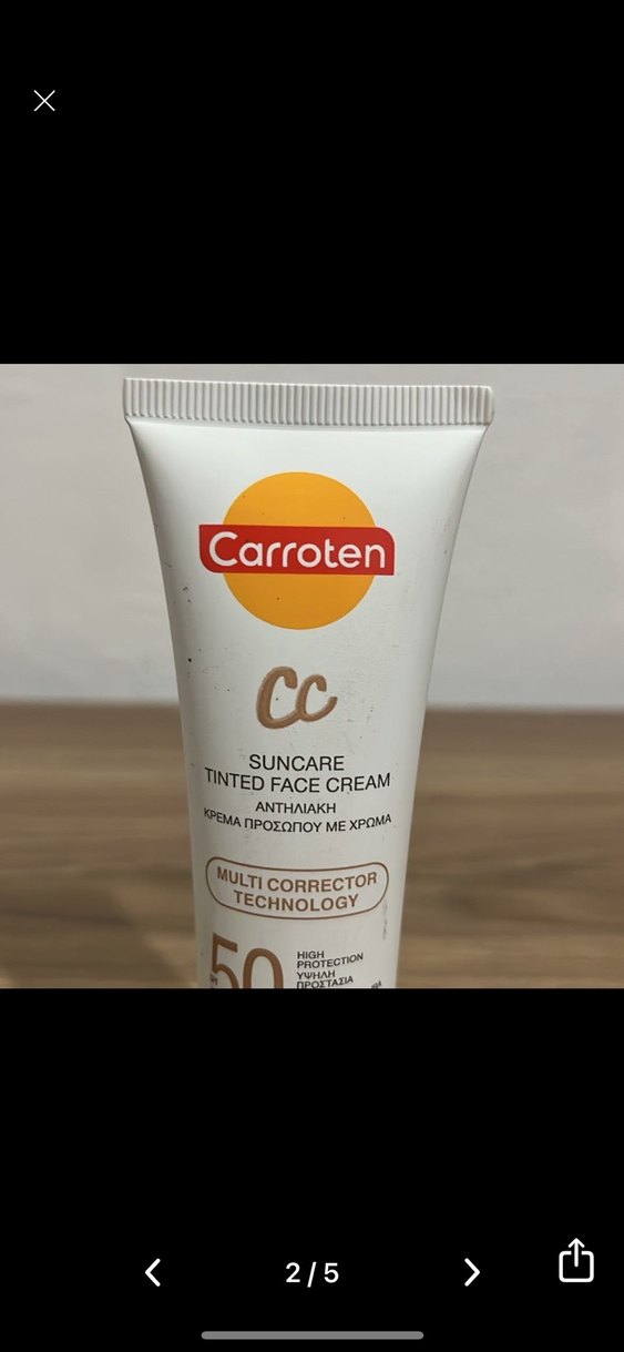 Carroten CC Tonlu Yüz Kremi SPF 50 - Görsel 2