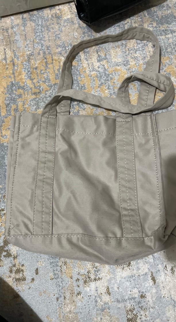 Bej Baskılı Kadın Günlük Çanta - Görsel 3