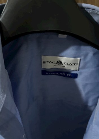 Mavi Kısa Kollu Erkek Gömlek - Görsel 2