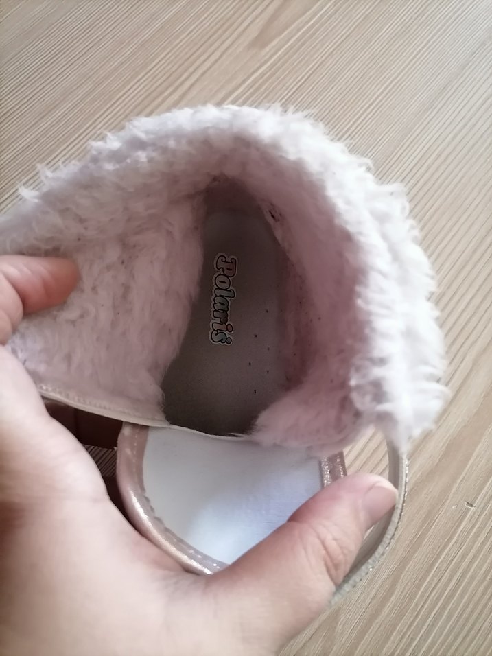 Pembe Kürklü Kız Çocuk Botu - Görsel 3