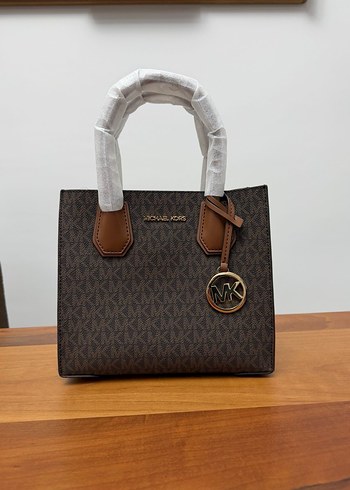 Michael Kors Kadın Kahverengi Deri Çanta - Görsel 4