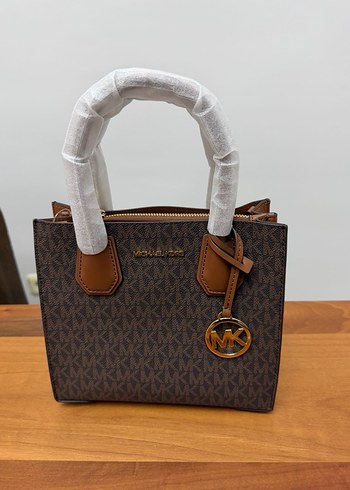 Michael Kors Kadın Kahverengi Deri Çanta - Görsel 2