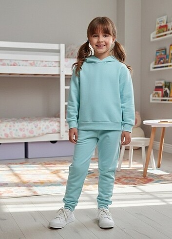 Çocuk Takımı mevsimlik kapşonlu  - Görsel 2