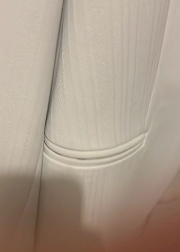 Kadın Beyaz Denim Blazer - Normal Boy - Görsel 5