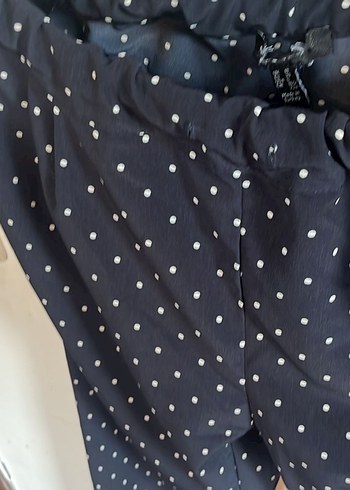 Puantiyeli laci pantolon - Görsel 5