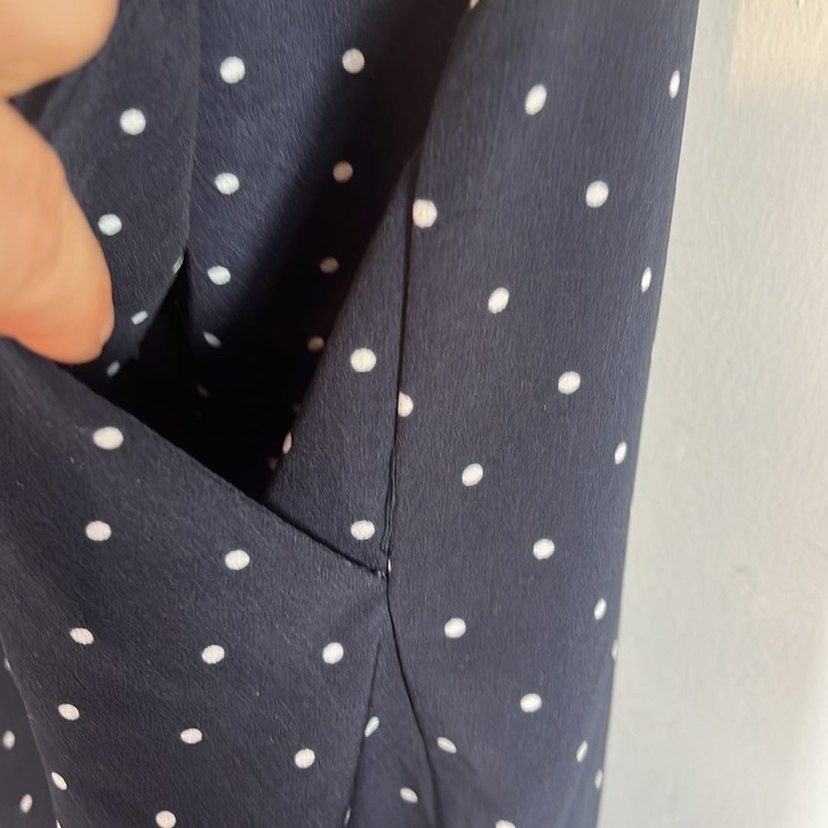 Puantiyeli laci pantolon - Görsel 4