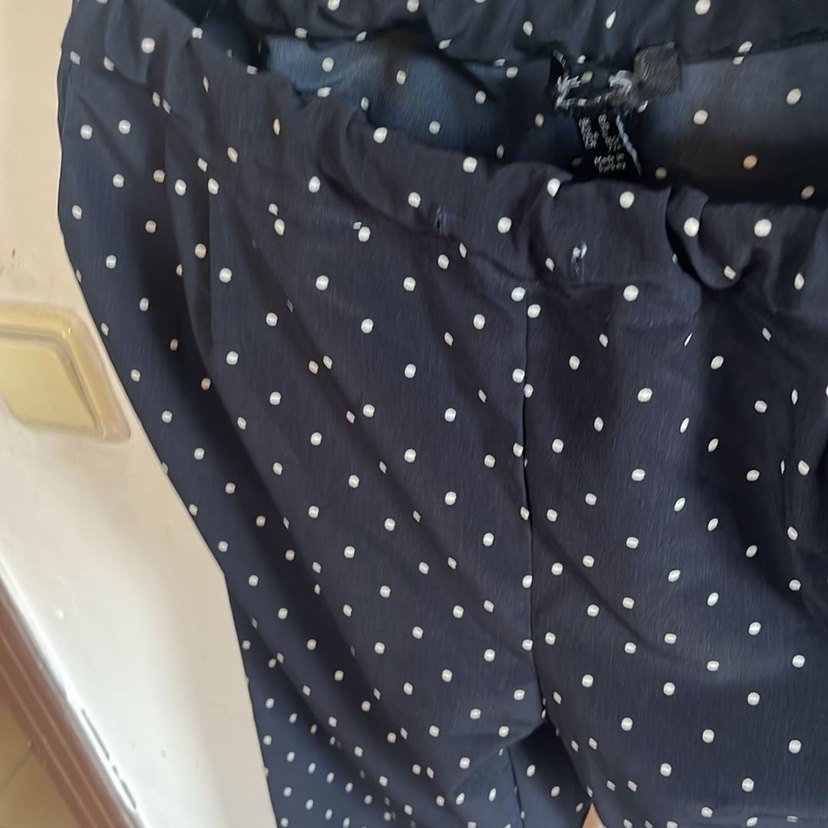 Puantiyeli laci pantolon - Görsel 5