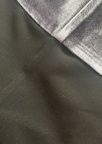 Gri Transparan Detaylı Uzun Kollu Kalem Elbise - Görsel 7