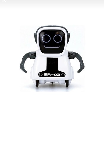 Beyaz S-02 Robot Aksiyon Figürü robot - Görsel 2