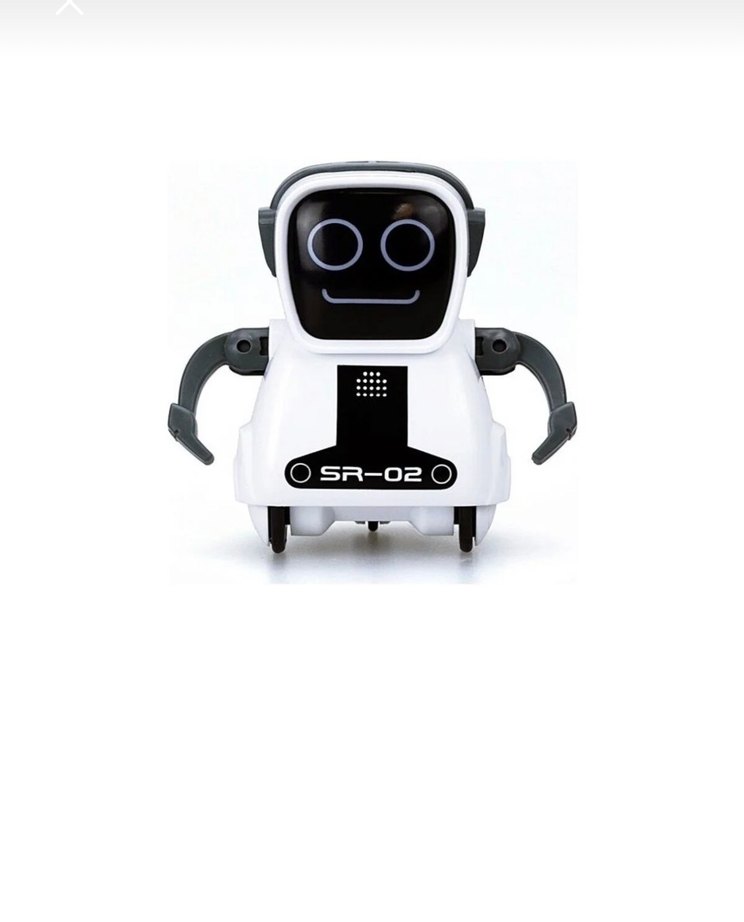 Beyaz S-02 Robot Aksiyon Figürü robot - Görsel 2