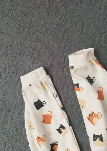 Uzun Kollu Fermuarlı Bebek Tulum erkek-kız - Görsel 6