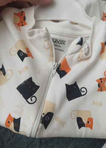 Uzun Kollu Fermuarlı Bebek Tulum erkek-kız - Görsel 5