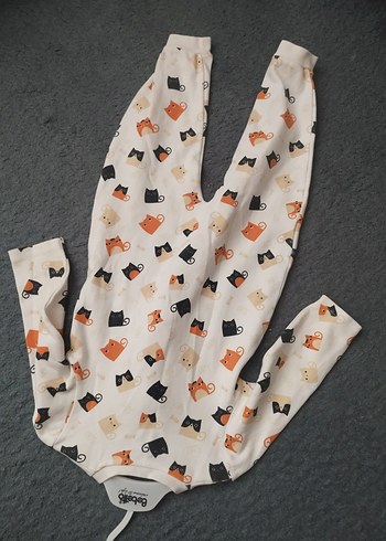 Uzun Kollu Fermuarlı Bebek Tulum erkek-kız - Görsel 7