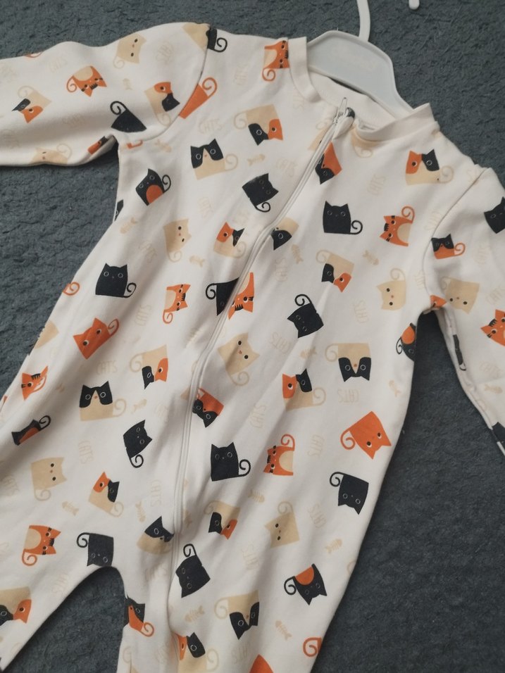 Uzun Kollu Fermuarlı Bebek Tulum erkek-kız - Görsel 2