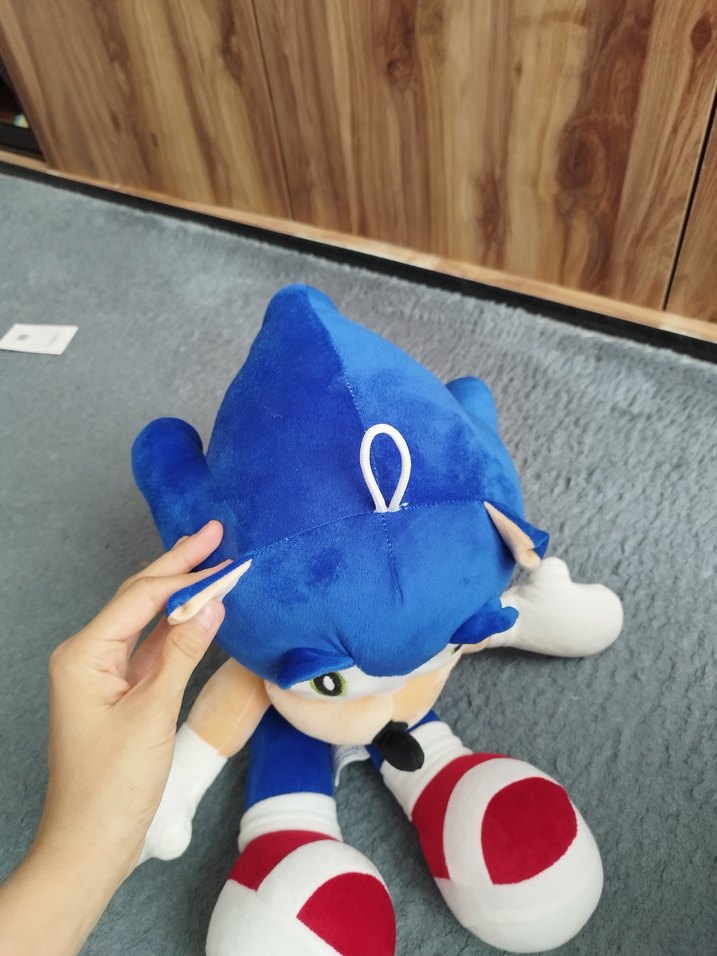 Renkli Mavi Peluş Oyuncak - Görsel 3