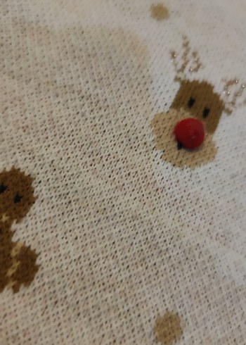 Kız Çocuk Baskılı Uzun Kollu Kazak - Görsel 11