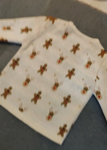 Kız Çocuk Baskılı Uzun Kollu Kazak - Görsel 5