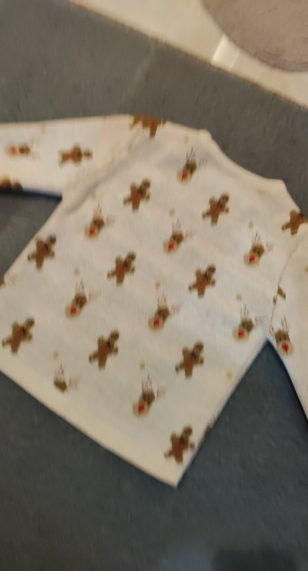 Kız Çocuk Baskılı Uzun Kollu Kazak - Görsel 5