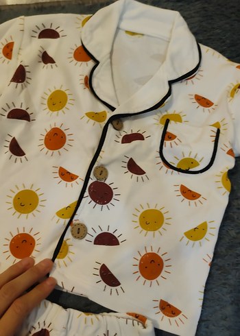 renkli çocuk Pijama Takımı - Görsel 5