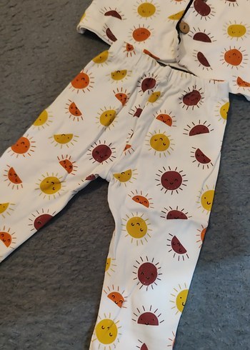 renkli çocuk Pijama Takımı - Görsel 3