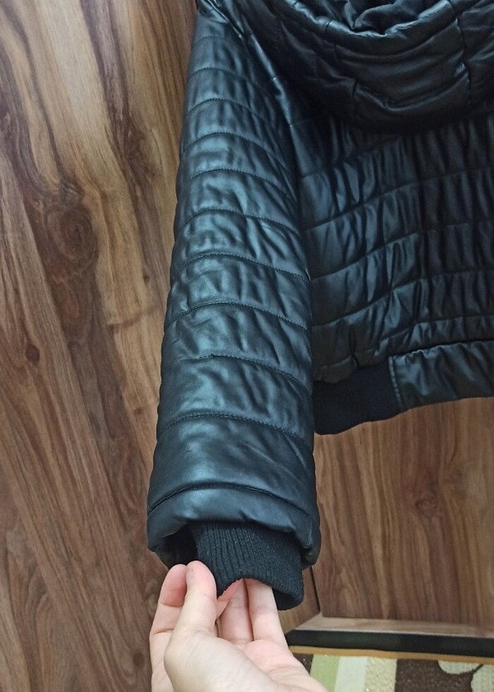 Kadın şişme mont - Görsel 4