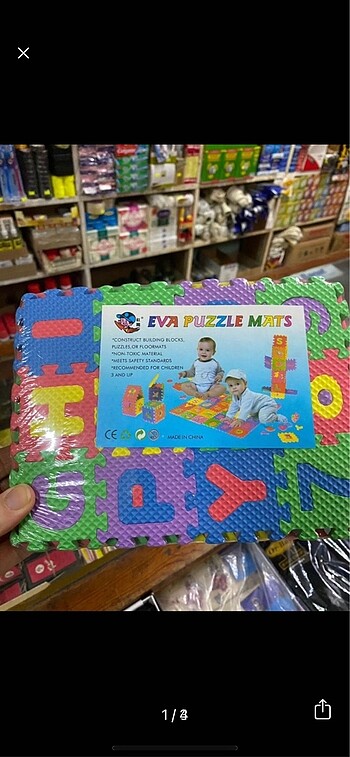 Eva oyun mattı 4 paket
