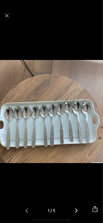 Vintage Tatlı Kaşığı 12 Li