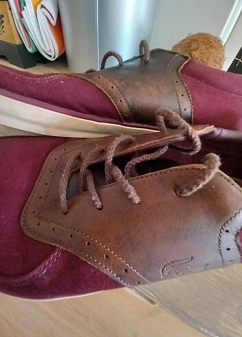 45 Beden bordo Renk Lacoste erkek ayakkabi