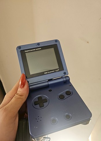 Mavi Nintendo Game Boy Advance SP muadil