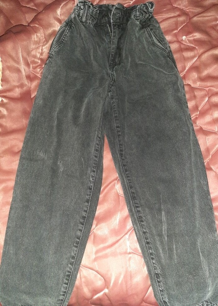 Beli lastikli pantolon - Görsel 3