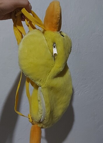  Beden Renk Ördeklı peluş sırt çantası 