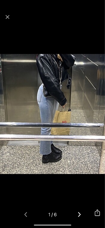 Zara straight jean
