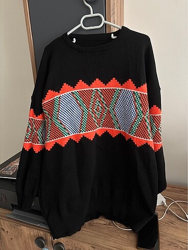 diğer Beden siyah Renk Oversize triko tunik