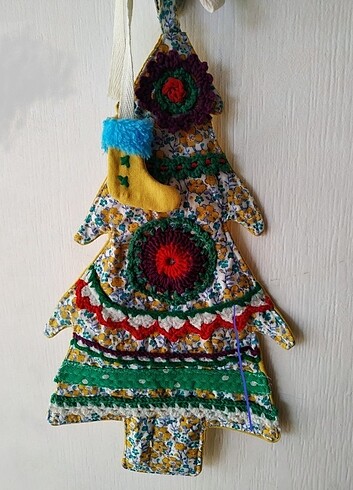 Yılbaşı Kapı Süsü 38 cm