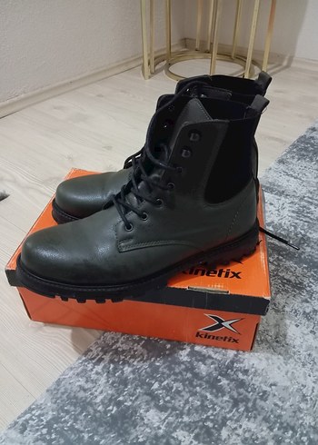 Haki Siyah Kamuflaj Desenli Erkek Bağcıklı Bot - Görsel 6