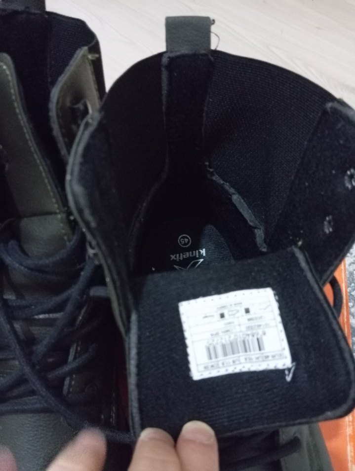 Haki Siyah Kamuflaj Desenli Erkek Bağcıklı Bot - Görsel 3