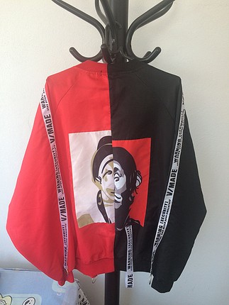 universal Beden siyah Renk Unisex Tasarım Bomber Ceket