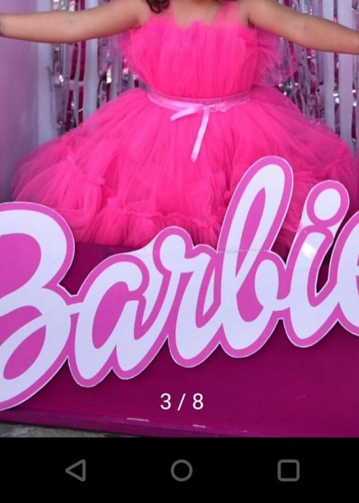 Anne kız çocuk doğum günü tasarım elbiseleri - Görsel 4