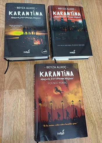 Beyza Alkoç - Karantina Roman Serisi (3 Kitap)