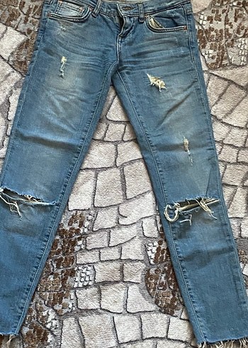 Ltb düşük bel yırtık Jean - Görsel 7