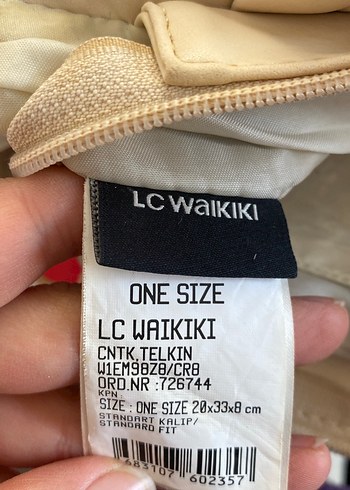 Beyaz Deri Fermuarlı Sokak Stili Kadın Çanta - Görsel 8